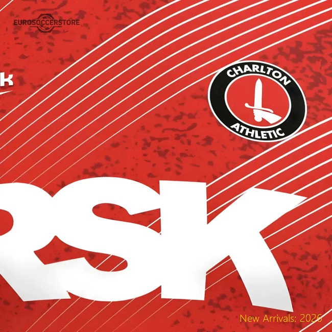 2025-2026 Charlton Athletic Home Shirt-Vantage Point Soccer