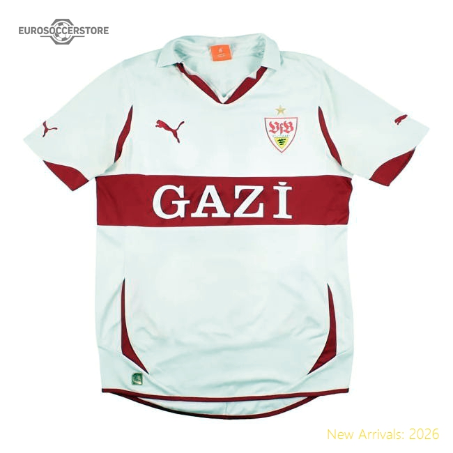 Stuttgart 2010-11 Home Shirt (Hajnal #28) ((Fair) XLB)-PitchVibe Kits