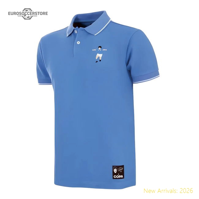 Maradona X COPA Napoli Embroidery Polo Shirt-Vantage Point Soccer
