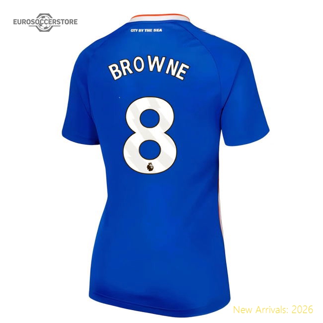 2025-2026 Sunderland Away Shirt - Womens (Browne 8)-Football Shirts Shop