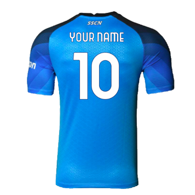 2022-2023 Napoli Home Authentic Shirt (Your Name)-Vantage Point Soccer