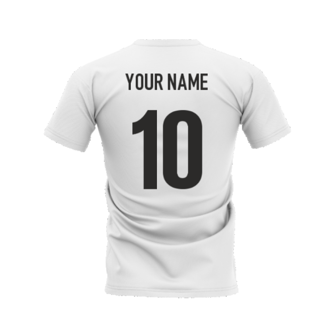 Cristiano Ronaldo Legend T-Shirt (White) (Your Name)-Football Jersey Hub