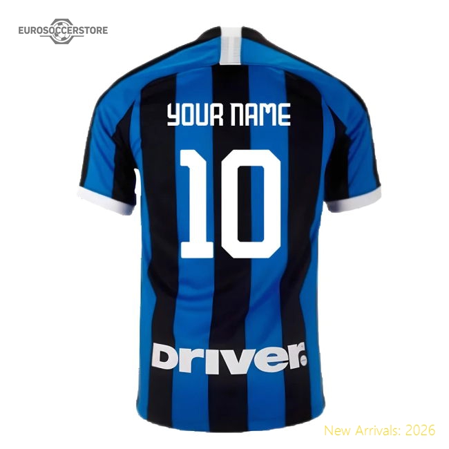 2019-2020 Inter Milan Home Shirt (Your Name)-Football Shirts Shop