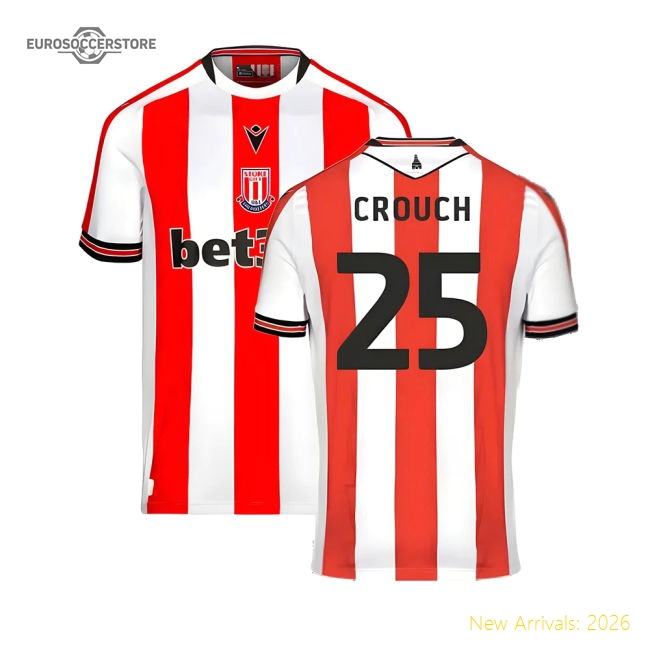 Stoke City 2024-2025 Home Kit Football Football Shirt For Diehard Footba-Jersey Chest: 2026 World Cup Soccer Kits