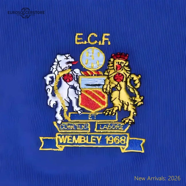 Manchester Reds 1968 European Cup Final Retro Football Shirt-Football Jersey Hub