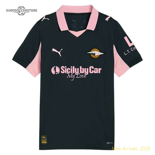 2025-2026 Palermo Away Shirt (Kids)-Vantage Point Soccer