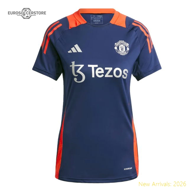 2024-2025 Man Utd Training Jersey (Night Indigo) - Womens (Toone 7)-Football Jersey Hub