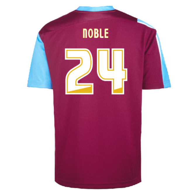 2005 West Ham Home Play Off Final Shirt (Noble 24)-Vantage Point Soccer
