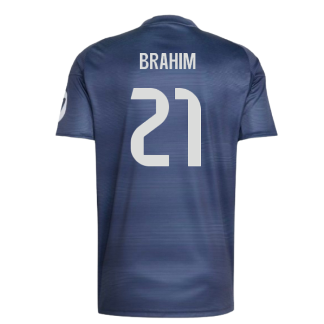 2025-2026 Real Madrid Away Shirt (Brahim 21)-Football Shirts Shop