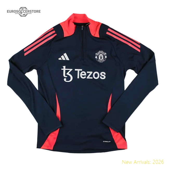 2024-2025 Man Utd Training Top (Night Indigo) - Womens-Football Jersey Hub