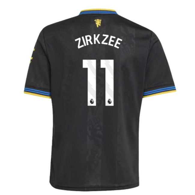 2025-2026 Man Utd Third Shirt (Kids) (Zirkzee 11)-Football Jersey Hub