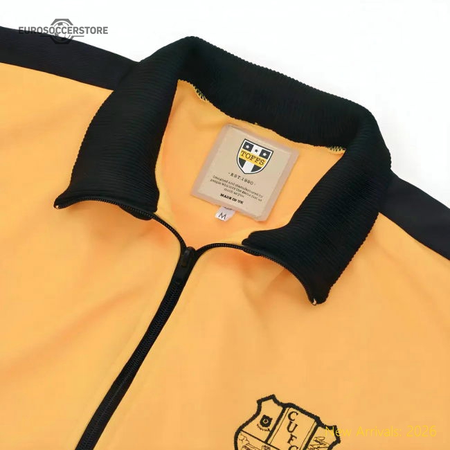Non-League Cambridge United Retro Track Top Football Top-Jersey Chest: 2026 World Cup Soccer Kits