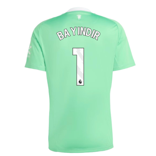 2025-2026 Man Utd Third Goalkeeper Shirt (Green) (Bayindir 1)-Football Jersey Hub