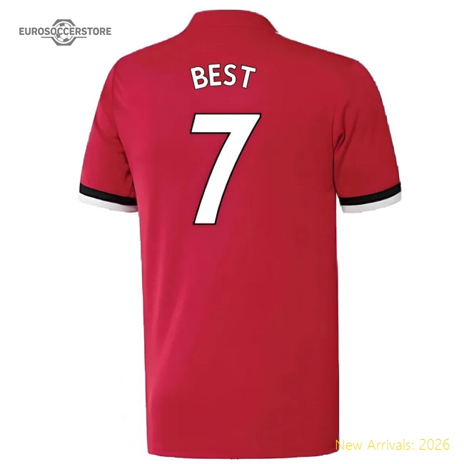 Manchester United 2017-18 Home Shirt ((Excellent) 4-5 Year) (Best 7)-Football Jersey Hub