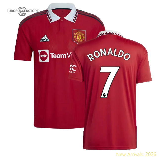 2022-2023 Man Utd Home Shirt (RONALDO 7)-Football Jersey Hub