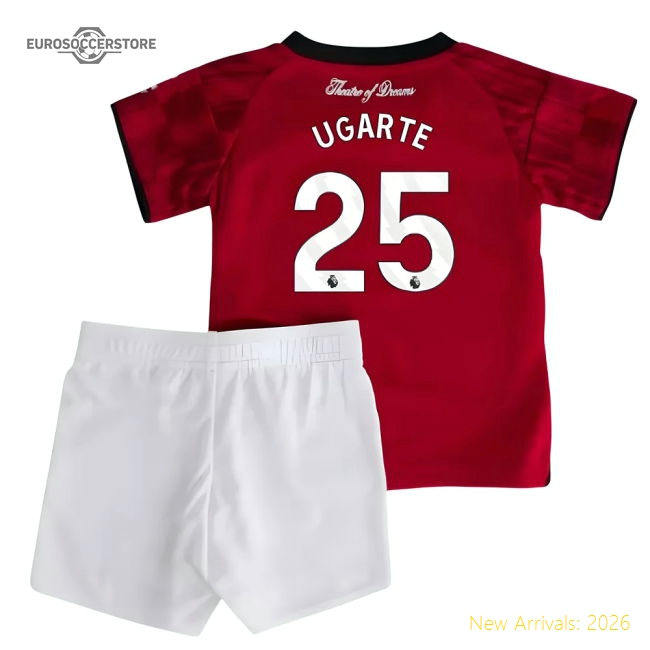 2025-2026 Man Utd Home Baby Kit (Ugarte 25)-Football Jersey Hub