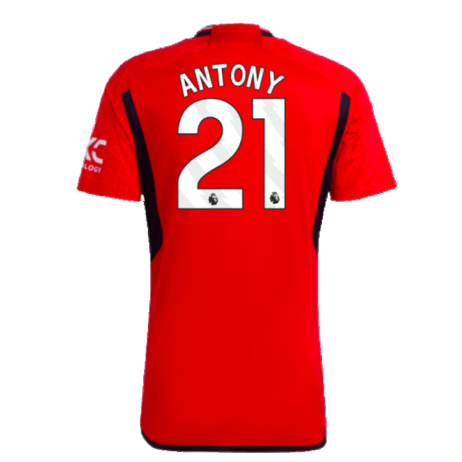 2023-2024 Man Utd Home Shirt (Antony 21)-Football Jersey Hub