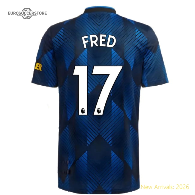 Man Utd 2021-2022 Third Shirt (FRED 17)-Football Jersey Hub