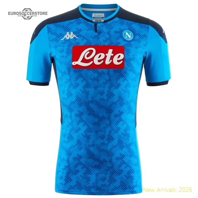 2019-2020 Napoli Europa Home Shirt-Vantage Point Soccer