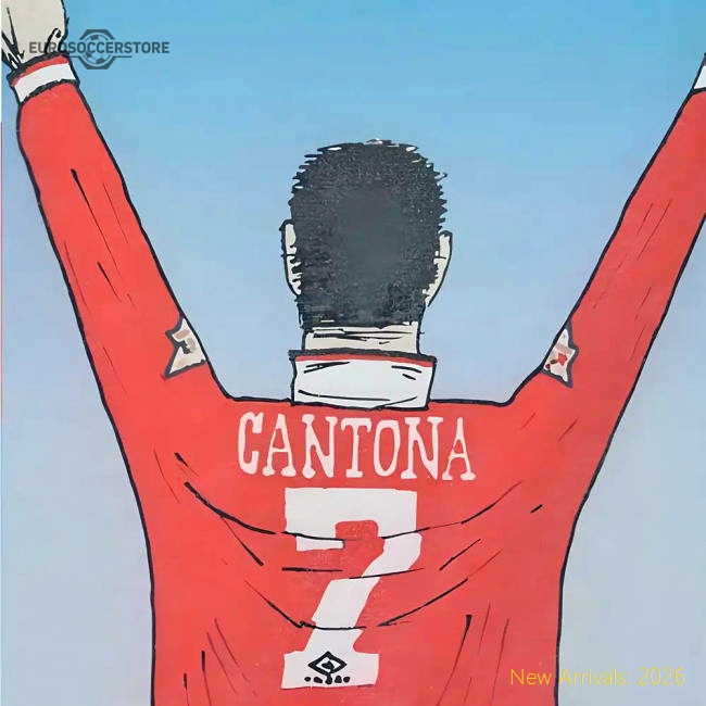 Manchester Reds Retro I Am Cantona T-Shirt (Red)-Football Jersey Hub