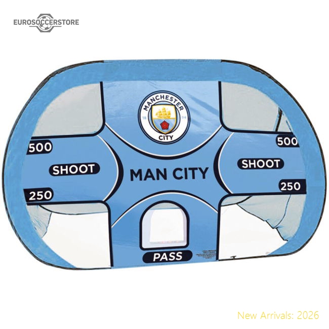 Manchester City FC Pop Up Target Goal-Football Shirts Shop