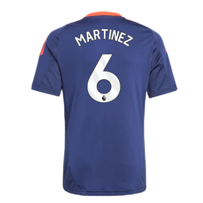 2024-2025 Man Utd Training Jersey (Night Indigo) - Kids (Martinez 6)-Football Jersey Hub