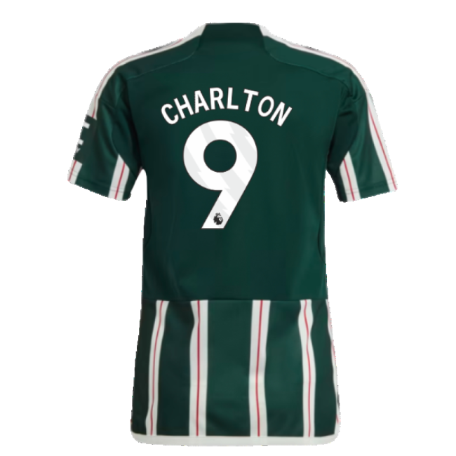 2023-2024 Man Utd Away Shirt (Charlton 9)-Football Jersey Hub