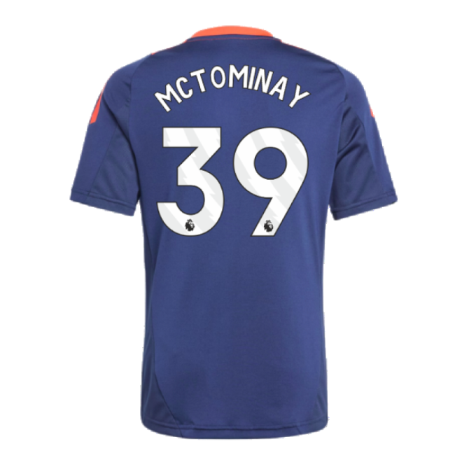 2024-2025 Man Utd Training Jersey (Night Indigo) - Kids (McTominay 39)-Football Jersey Hub