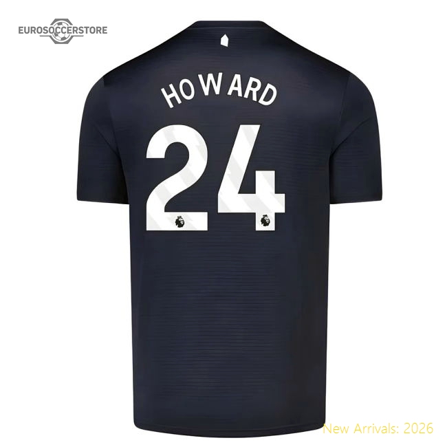 2025-2026 Everton Away Goalkeeper Shirt (Howard 24)-Football Jersey Hub