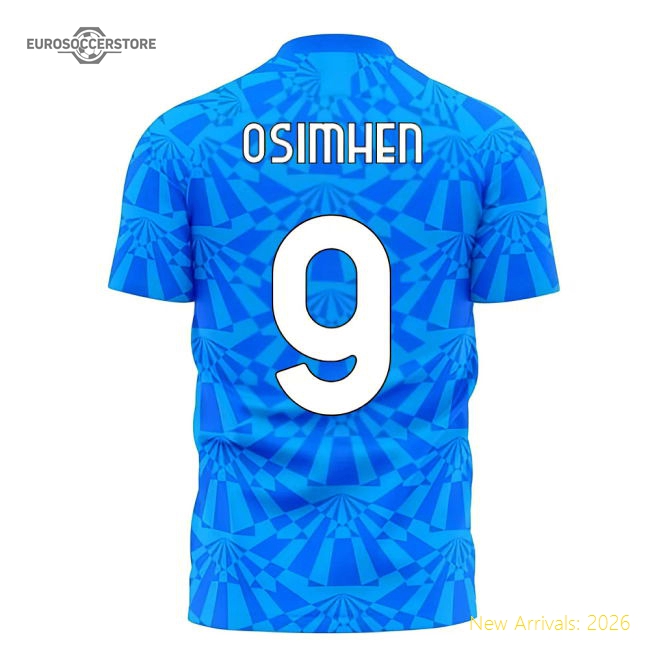 Napoli 1990s Home Concept Football Kit (Libero) (OSIMHEN 9)-Vantage Point Soccer