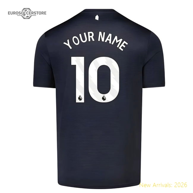 2025-2026 Everton Away Goalkeeper Shirt (Your Name)-Football Jersey Hub