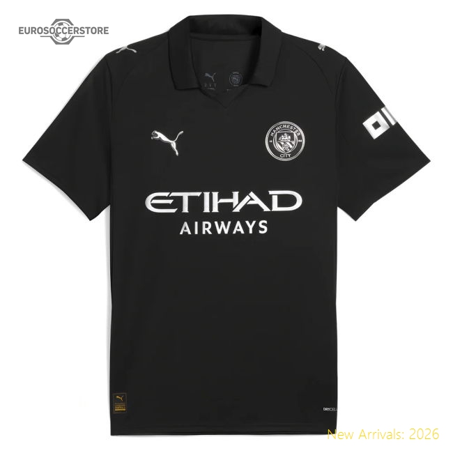 2025-2026 Man City Away Shirt (Echeverri 30)-Football Jersey Hub