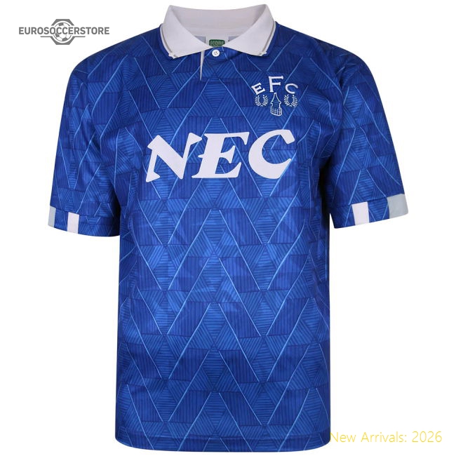Everton 1990 Home Retro Football Shirt-Football Jersey Hub