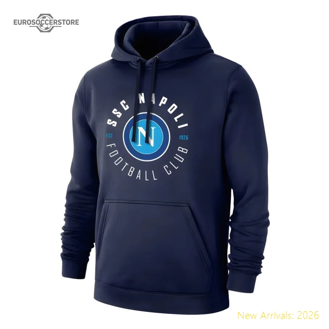 Napoli \'Circle\' footer with hood - Dark blue-Vantage Point Soccer