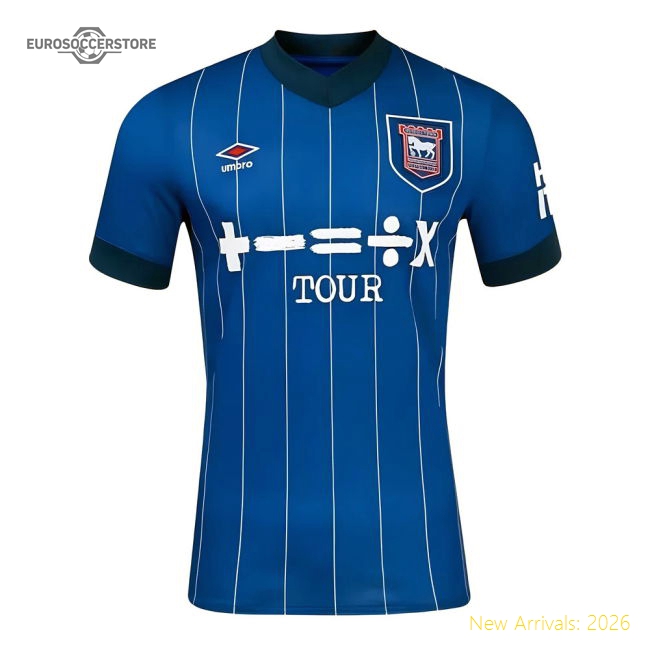 2024-2025 Ipswich Town Home Shirt-Vantage Point Soccer