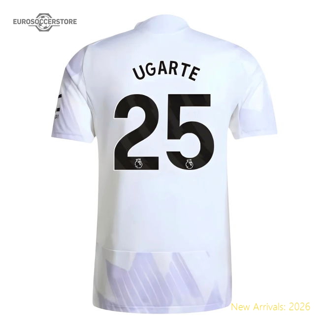 2025-2026 Man Utd Authentic Away Shirt (Ugarte 25)-Football Jersey Hub