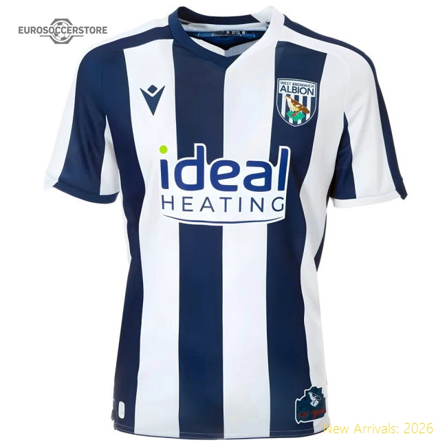 West Brom Wba 2025-2026 Home Jersey Fan Match Day Apparel-PitchVibe Kits
