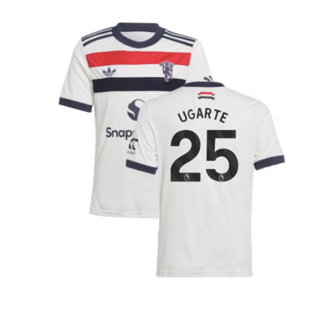 2024-2025 Man Utd Third Shirt (Kids) (Ugarte 25)-Football Jersey Hub