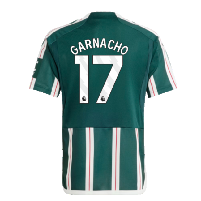 2023-2024 Man Utd Away Shirt (Kids) (Garnacho 17)-Football Jersey Hub