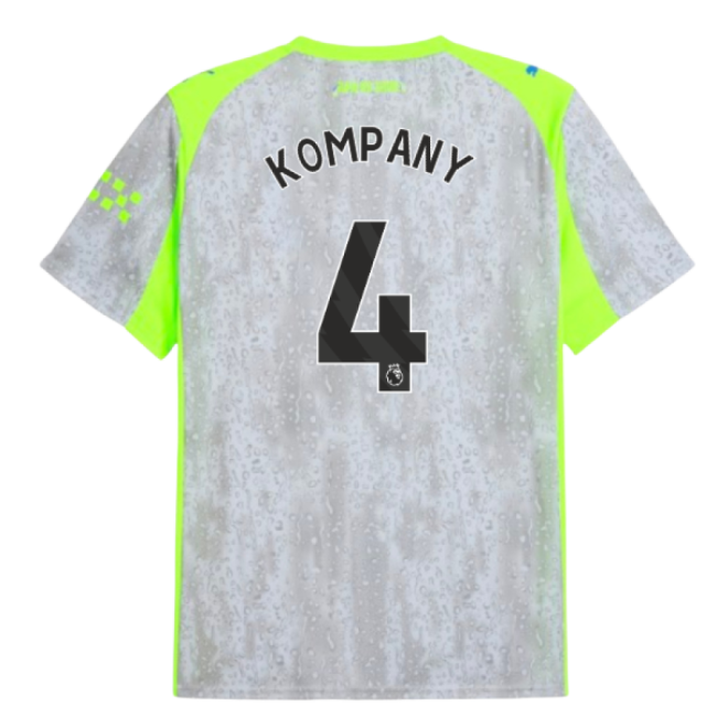 2025-2026 Man City Third Shirt (Kompany 4)-Football Jersey Hub