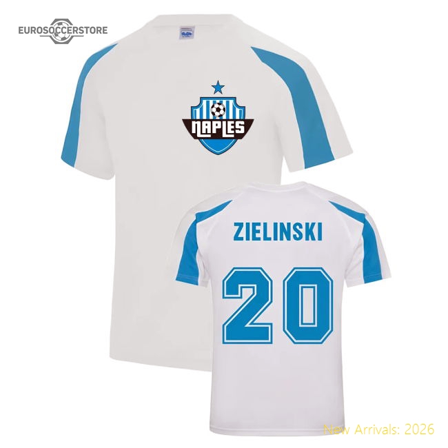 Piotr Zielinski Napoli Sports Training Jersey (White)-Vantage Point Soccer