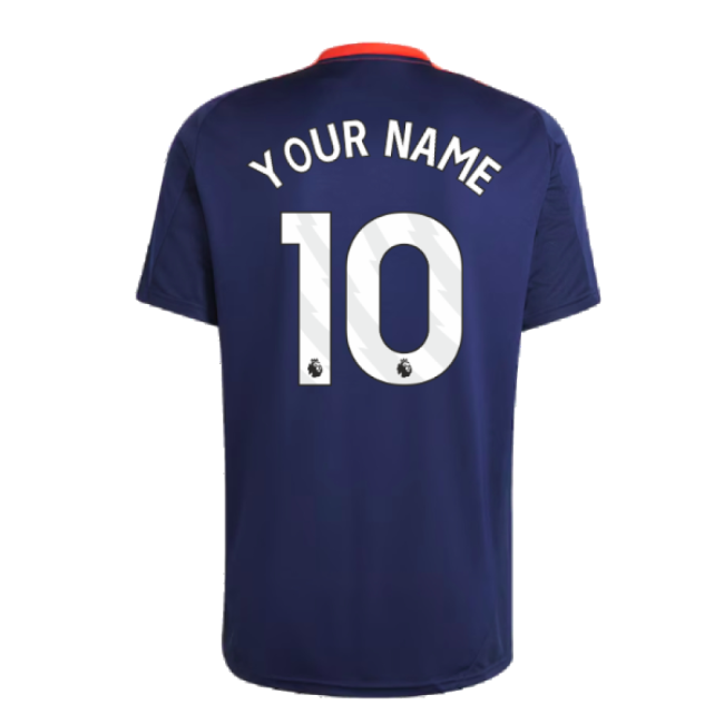 2024-2025 Man Utd Training Jersey (Night Indigo) (Your Name)-Football Jersey Hub
