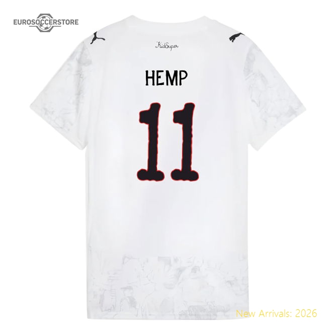 2025-2026 KIDSUPER x Manchester City CWC Shirt (White) - Womens (Hemp 11)-Football Shirts Shop