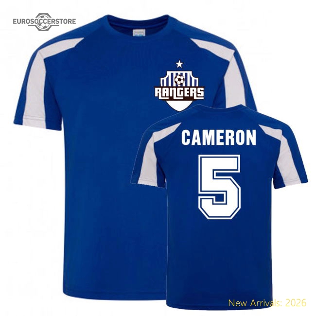 Geoff Cameron QPR Sports Training Jersey (Blue)-Vantage Point Soccer