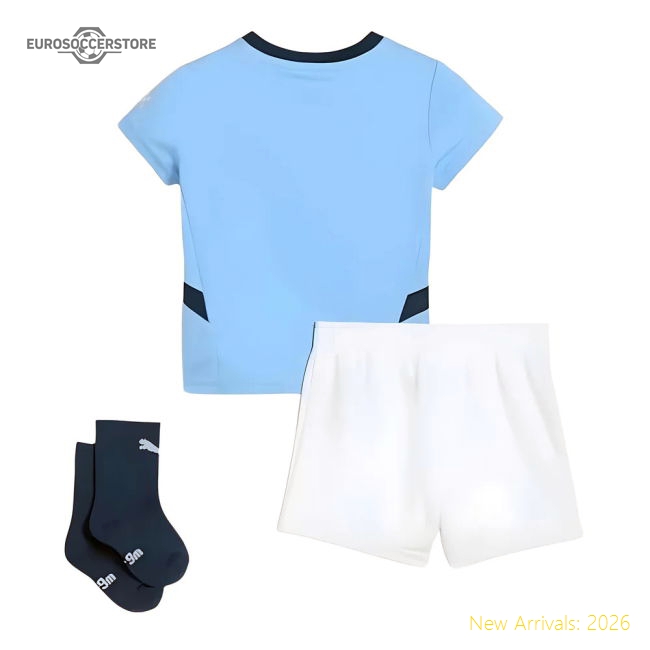 2024-2025 Man City Home Baby Kit (Walker 2)-Football Jersey Hub