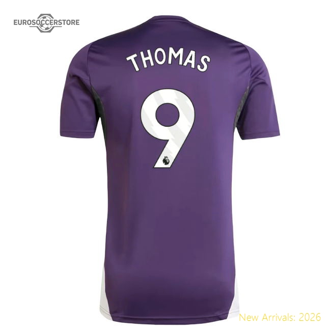 2025-2026 Man Utd Training Jersey (Aurora Plum) (Thomas 9)-Football Jersey Hub