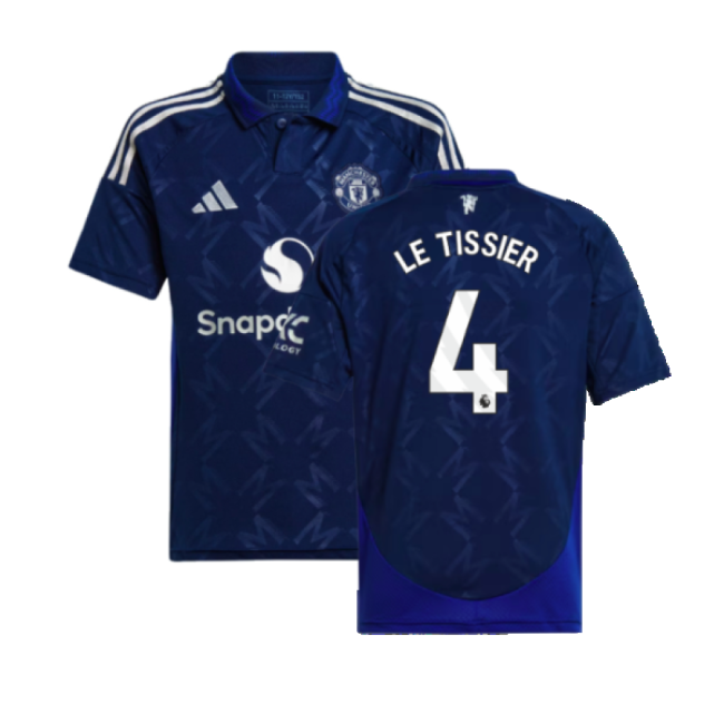 2024-2025 Man Utd Away Shirt (Kids) (Le Tissier 4)-Football Jersey Hub
