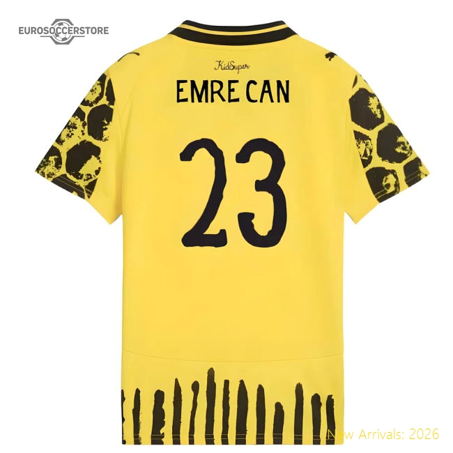 2025-2026 KIDSUPER x Borussia Dortmund CWC Shirt - Kids (Emre Can 23)-PitchVibe Kits