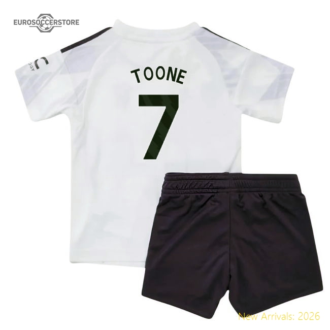 2025-2026 Man Utd Away Baby Kit (Toone 7)-Football Jersey Hub