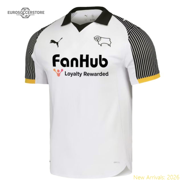 2025-2026 Derby County Home Shirt-Vantage Point Soccer